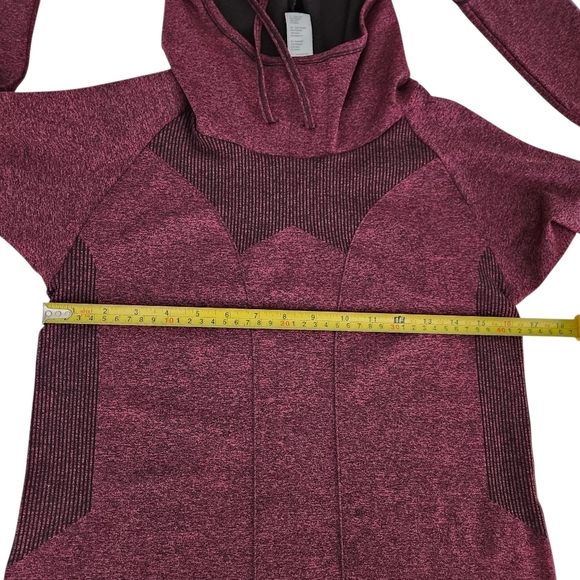 BLACK DIAMOND heathered burgundy crux hoody pullover climbing hiking activewear - Picture 4 of 14